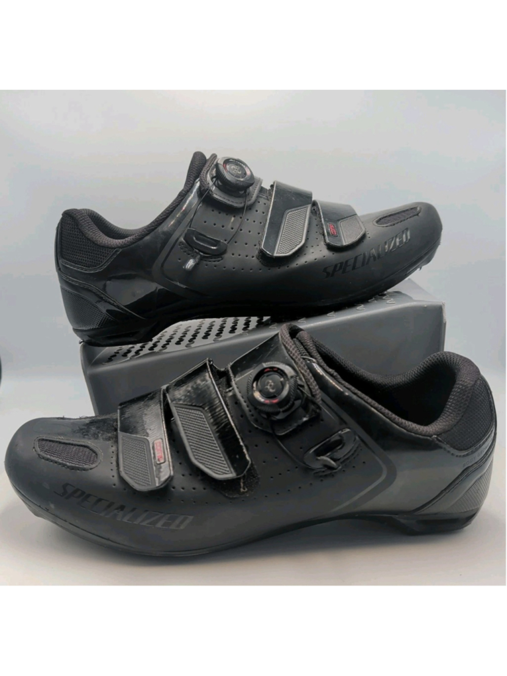 Specialized Comp Road Wide Shoes Bike Cycling SPD-SL Clip Style 3 Bolt Size 10.5